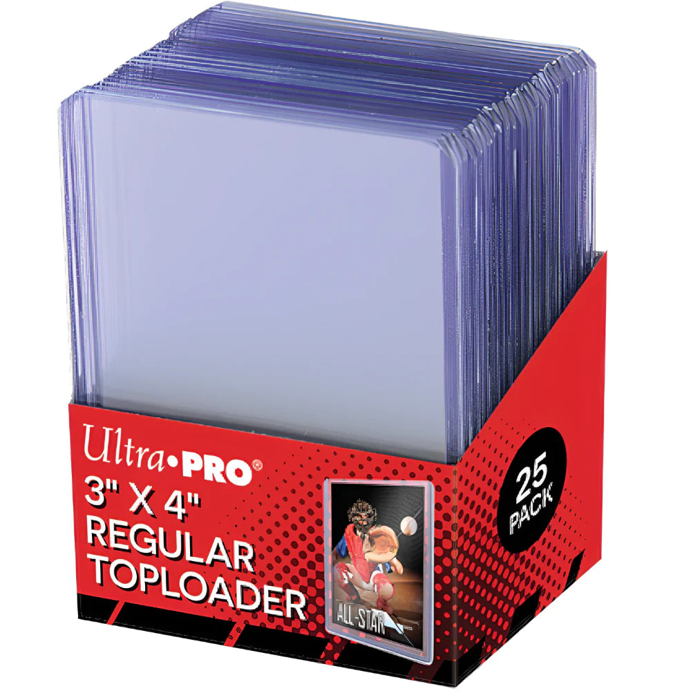 Ultra Pro - 3" x 4" Clear Regular Toploader
