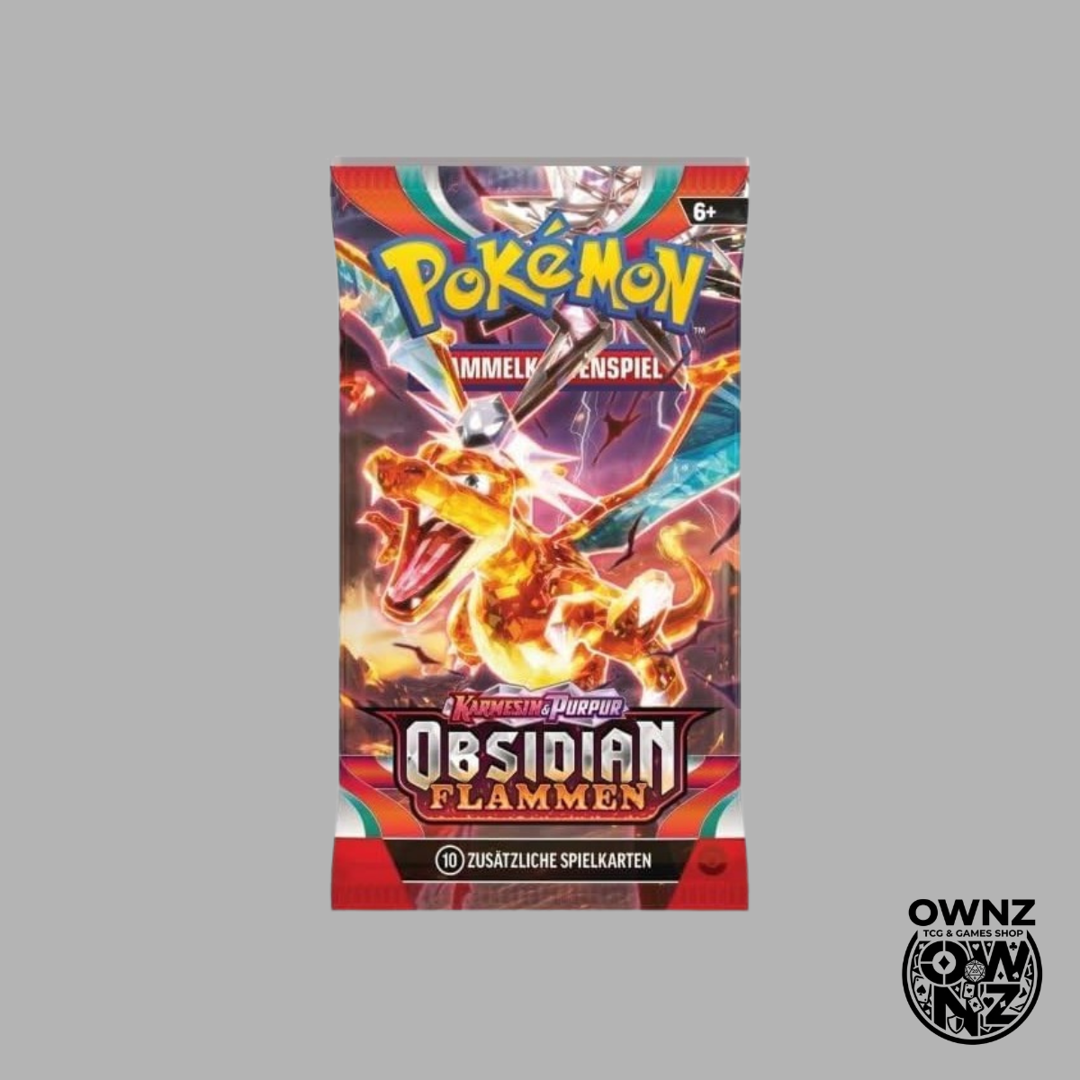 Pokémon Obsidian Flammen - Booster - Deutsch