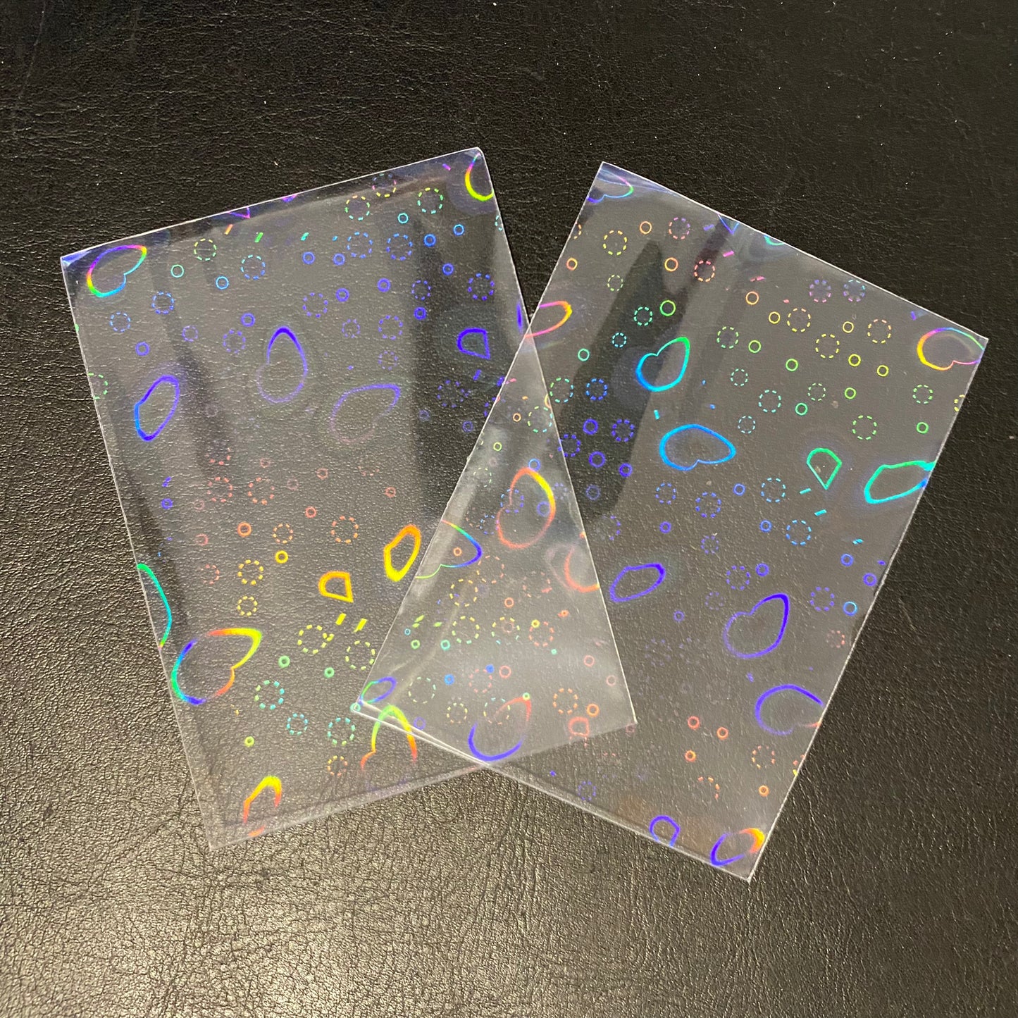 Holographische Kartenhüllen Butterfly 50 Stück