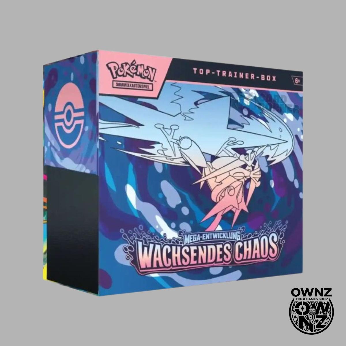 Pokémon MEGA-Entwicklung Top-Trainer-Box Wachsendes Chaos - DE