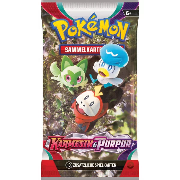 Pokémon Karmesin & Purpur - Booster Deutsch