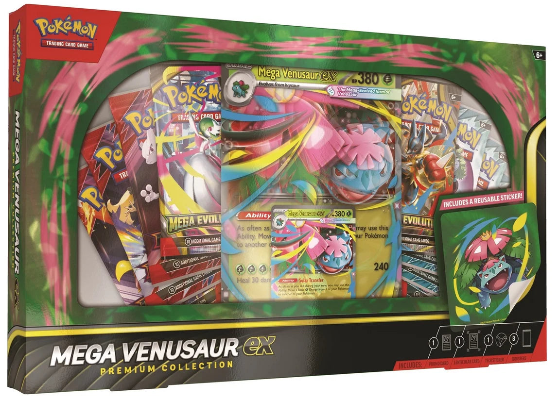 Pokémon Mega Venusaur ex Premium Collection - Englisch