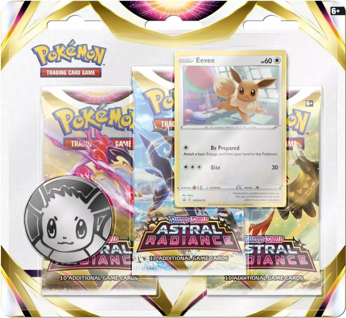 Astralglanz: Evoli 3-Pack Blister EN