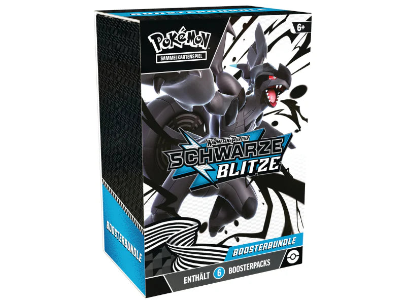 Pokémon Boosterbundle Karmesin & Purpur – Schwarze Blitze - EN