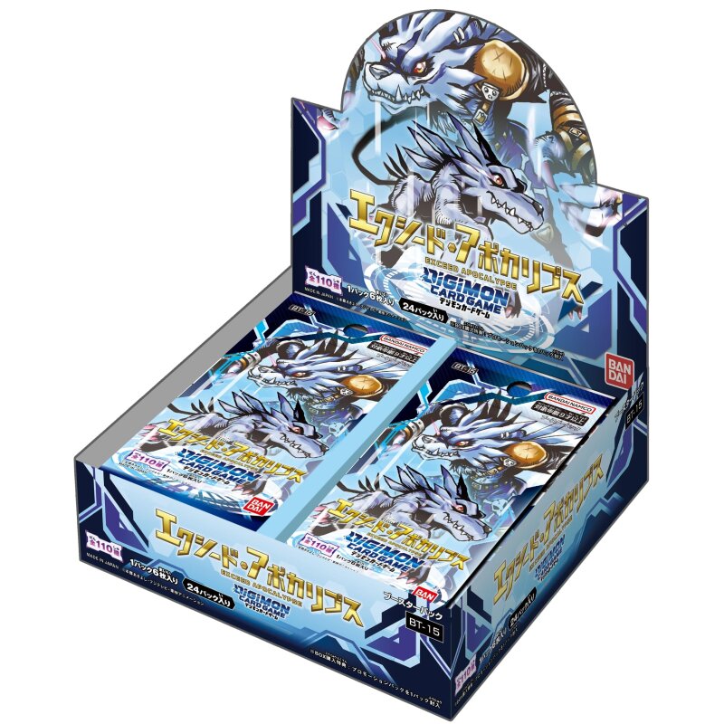 Digimon Card Game – Exceed Apocalypse (BT15) Booster Display – Japanisch