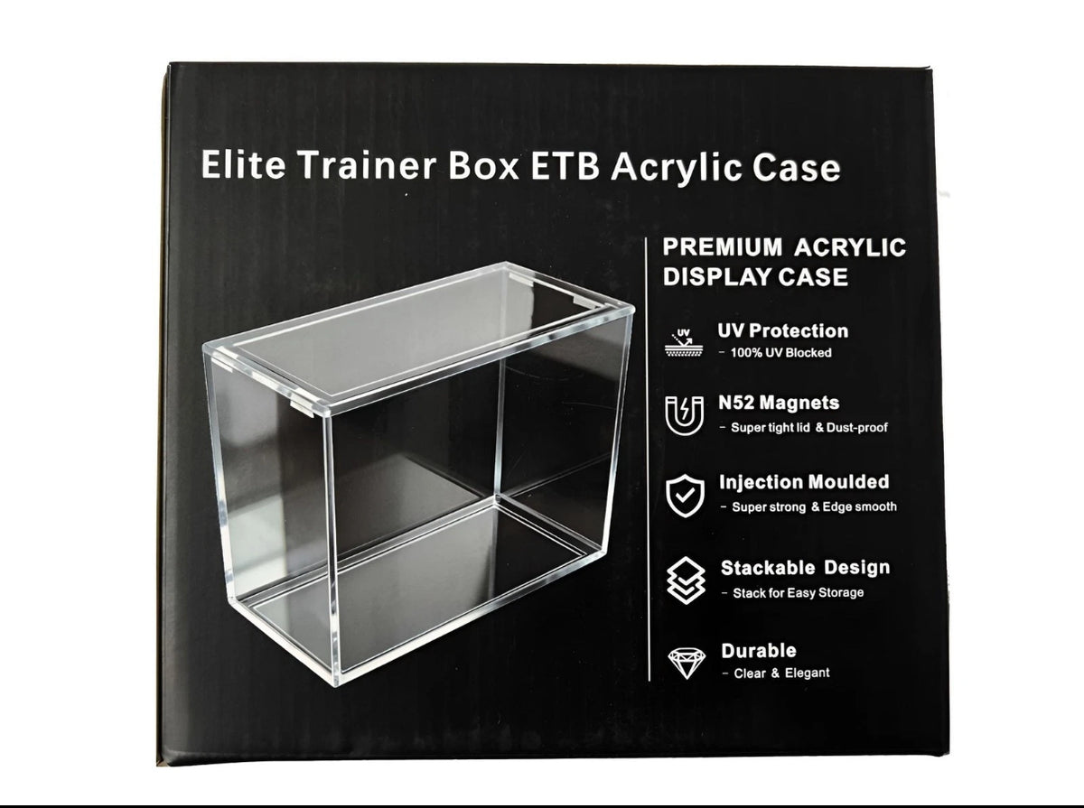 Premium Acryl Case für Pokémon ETB