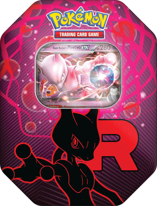 Pokémon TCG: Team Rocket Tin Mewtwo - Deutsch