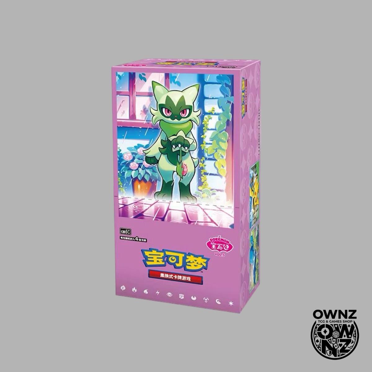 Pokemon TCG - Gem Pack Vol. 5 Booster Display (CBB5C) - Chinesisch