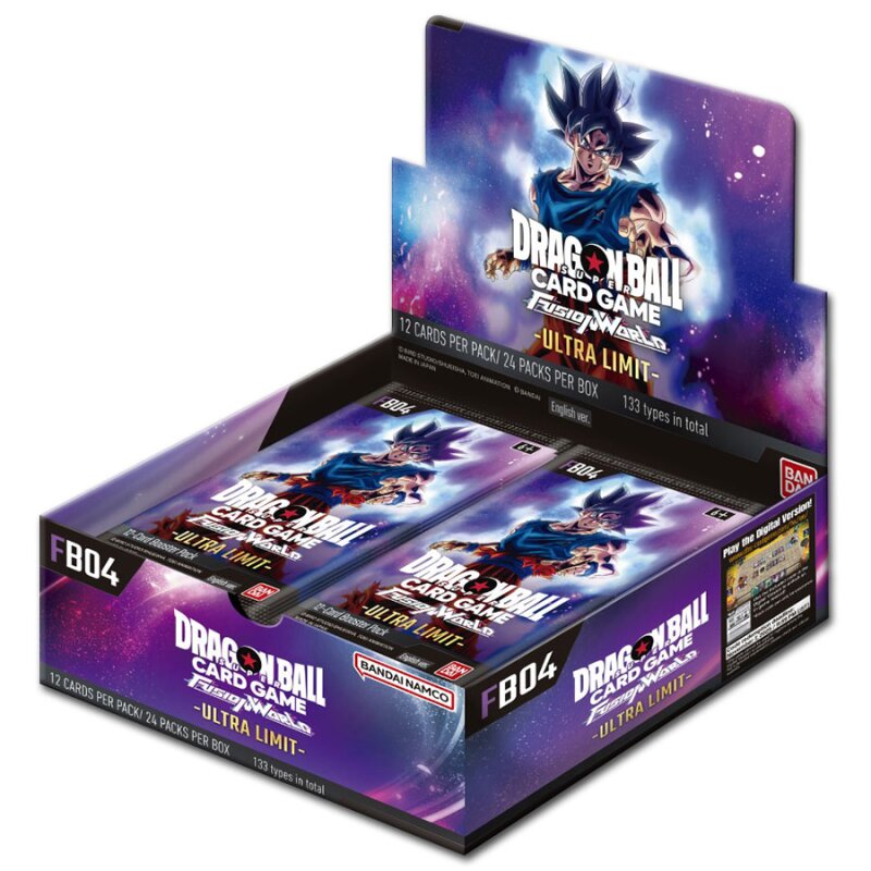DragonBall Super Card Game - Fusion World (FB04) Ultra Limit Booster Display - Englisch