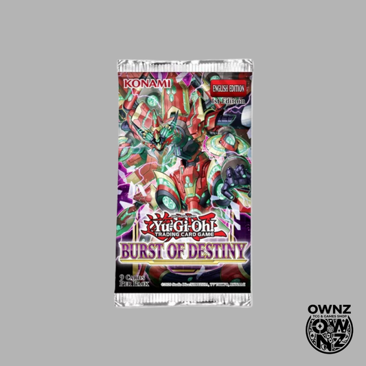 Yu-Gi-Oh! - Burst of Destiny Booster - 1.Auflage - Englisch