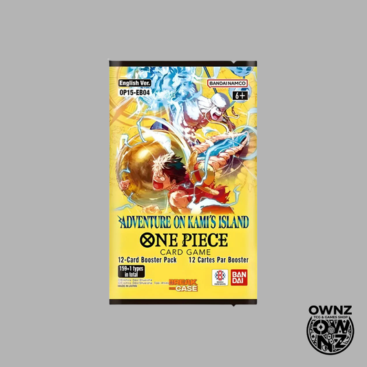 One Piece Card Game - ADVENTURE ON KAMI'S ISLAND - Booster [OP-15-EB04] - Englisch