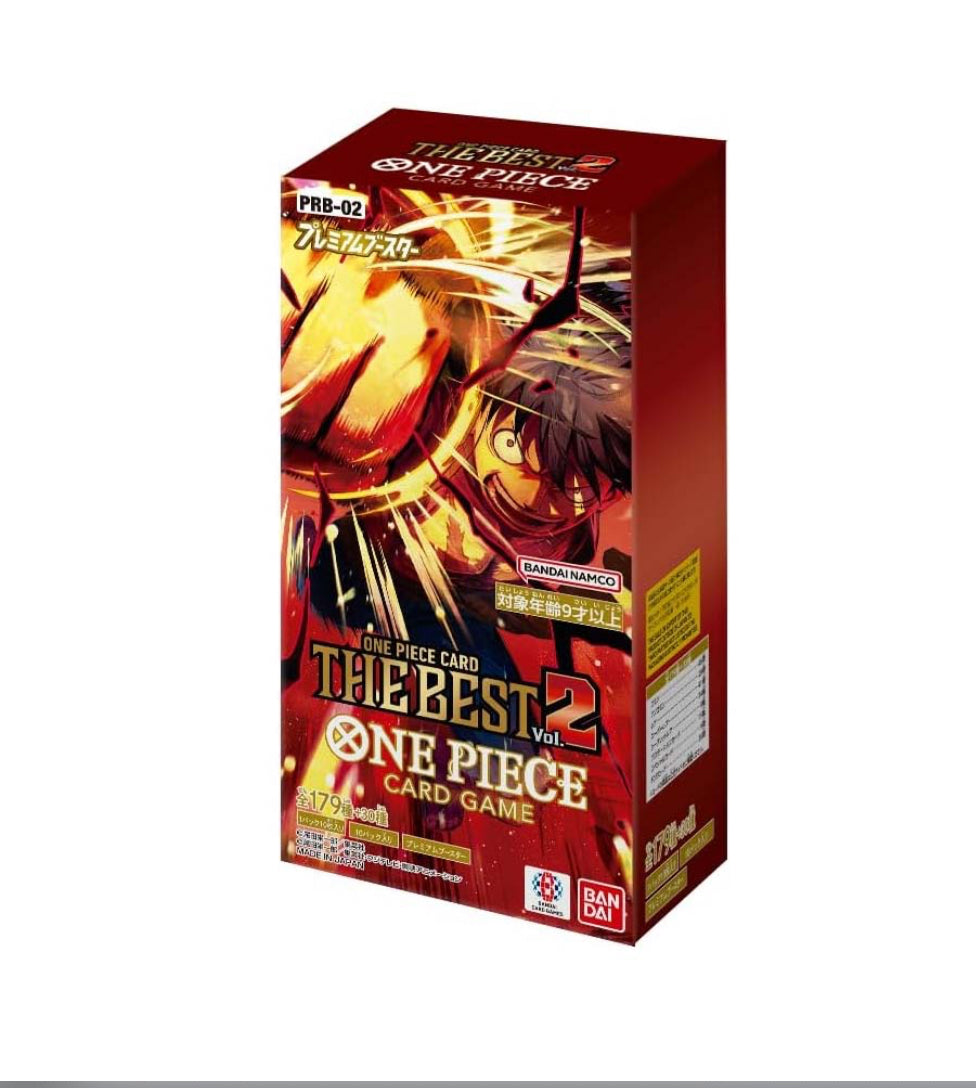 ONE PIECE CARD GAME – PRB02 – THE BEST – BOOSTER DISPLAY - Englisch