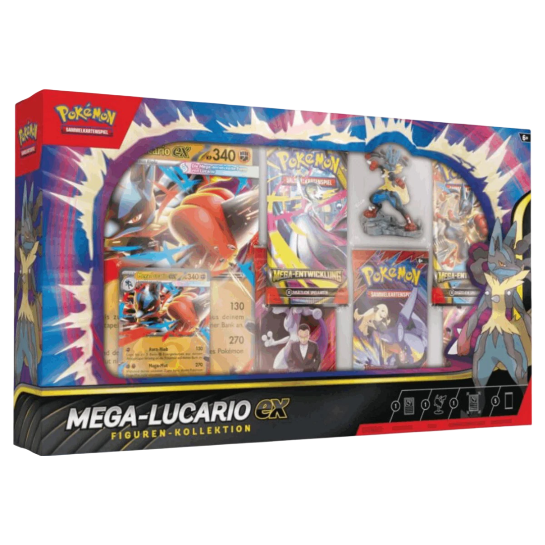 Pokémon - Mega-Lucario-ex Figuren Kollektion - Deutsch