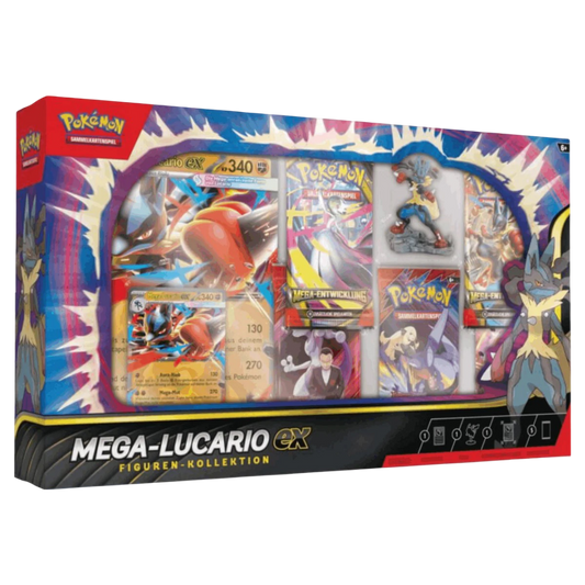 Pokémon - Mega-Lucario-ex Figuren Kollektion - Deutsch