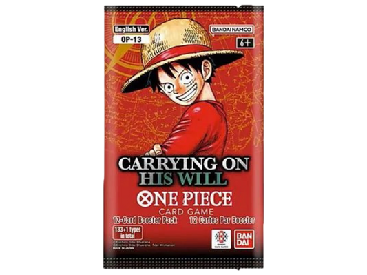 One Piece Card Game - Carrying on his Will Booster Pack [OP-13] - Englisch