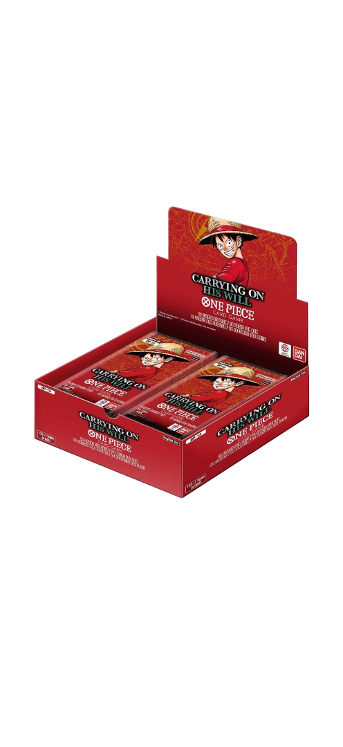 One Piece TCG Carrying On His Will Display OP13 Englisch Sammelkarten