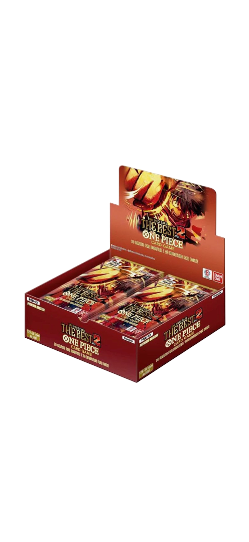 ONE PIECE CARD GAME – PRB02 – THE BEST – BOOSTER DISPLAY - Englisch