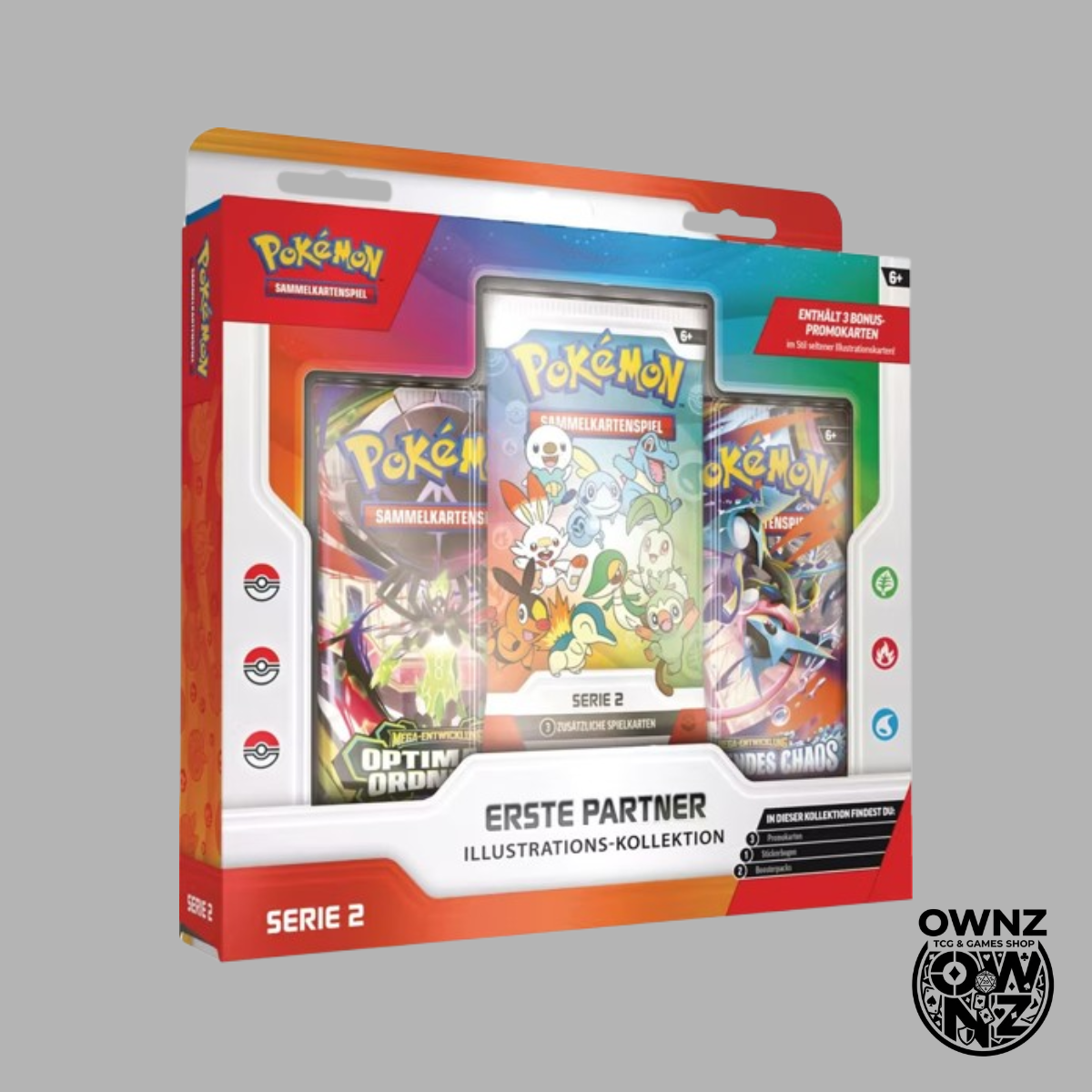 Pokémon Erste Partner Kollektion Serie 2 - DE