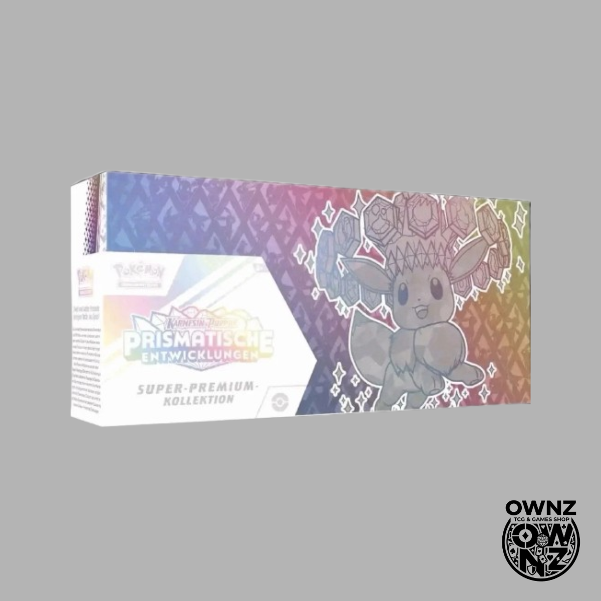 Pokemon Super-Premium-Kollektion Karmesin & Purpur - Prismatische Entwicklungen- DE