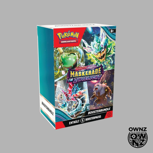 Pokémon Karmesin & Purpur Maskerade im Zwielicht Boosterbundle -Deutsch