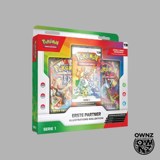 Pokemon Illustrations-Kollektion Erste Partner: Serie 1 - DE