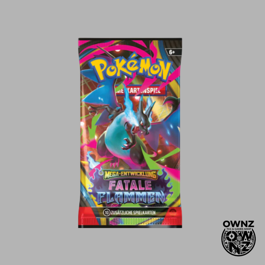 Pokémon Mega-Entwicklung - Fatale Flammen Booster - Deutsch