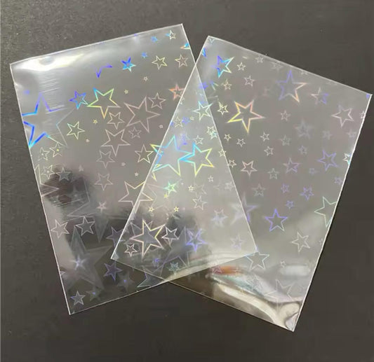 Holographische Kartenhüllen Big Star 50 Stück