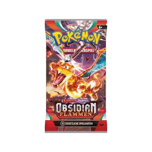 Pokémon Obsidian Flammen - Booster - Deutsch