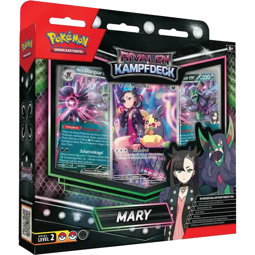 Pokemon Rivalen Kampfdeck Mai 2025 Mary - Deutsch
